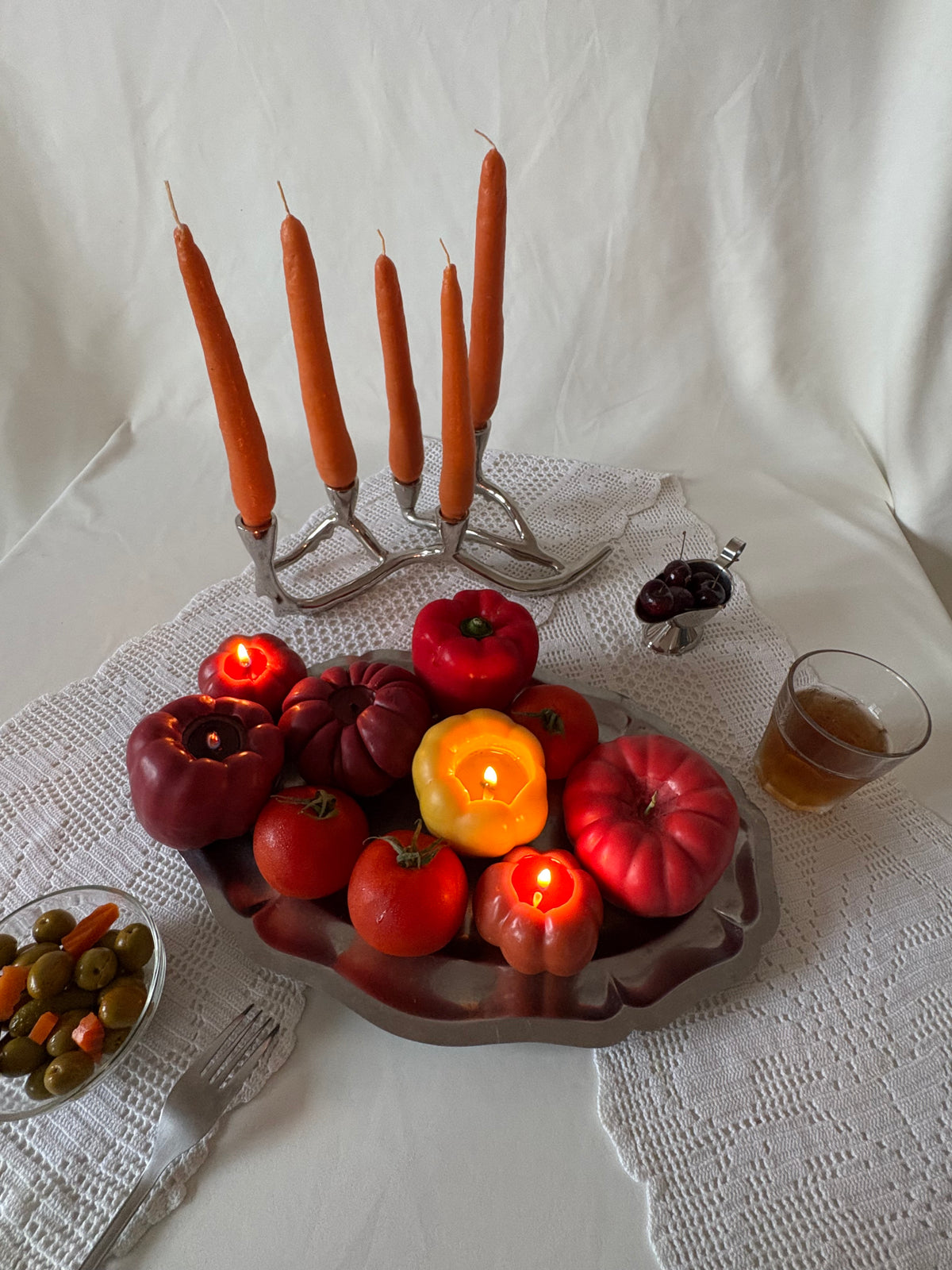 Vela Tomate M